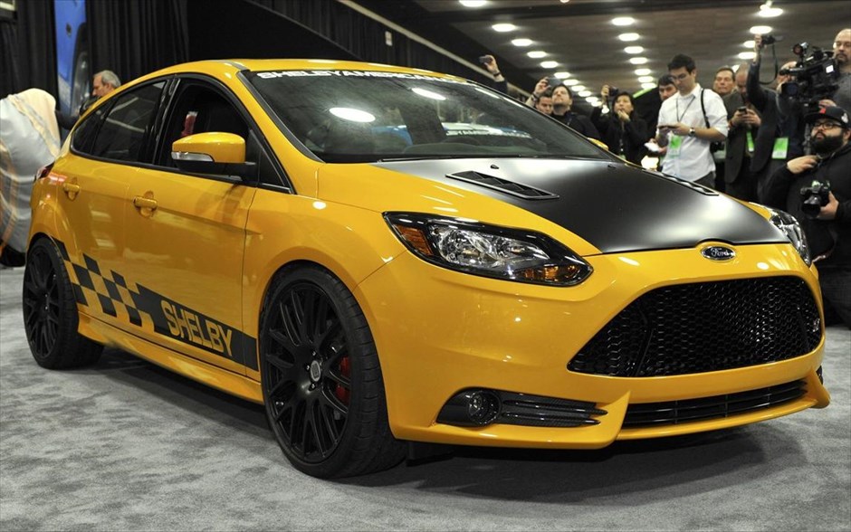 Detroit 2013 - Shelby Ford Focus ST. Ford Focus ST δια χειρός της Shelby American