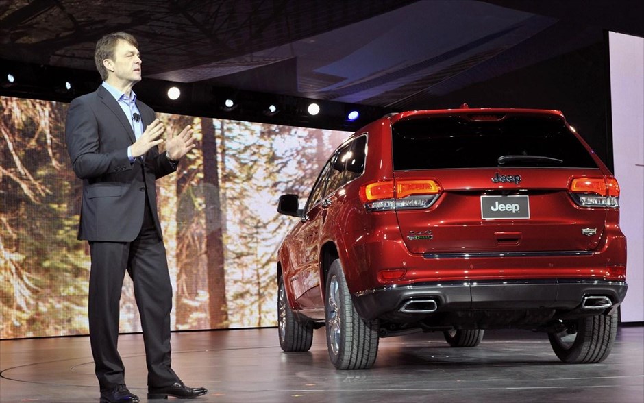 Detroit 2013 - Jeep Grand Cherokee #2. Aποκάλυψη στο Ντιτρόιτ του νέου Grand Cherokee που είναι ανανεωμένο σχεδιαστικά, στα πρότυπα ίσως, του Chrysler 300.