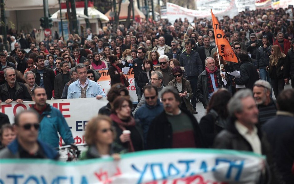 Αθήνα - Πανεκπαιδευτικό συλλαλητήριο. 