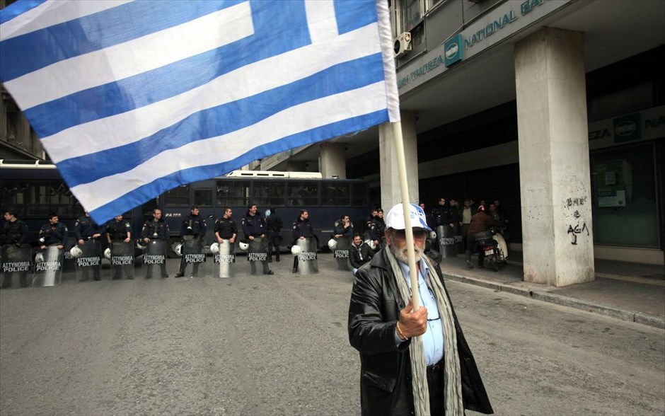 Παναγροτικό συλλαλητήριο στην Αθήνα. 
