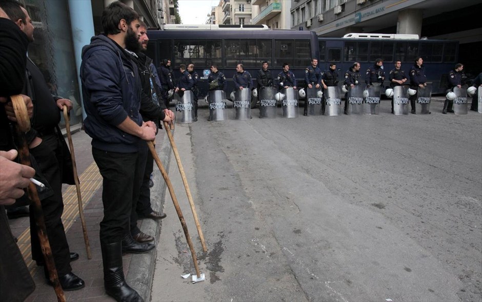 Παναγροτικό συλλαλητήριο στην Αθήνα. 