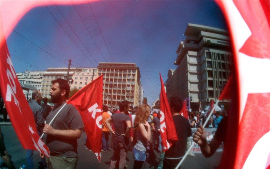 Πρωτομαγιά #3. Συγκέντρωση της ΓΣΕΕ-ΑΔΕΔΥ για τον εορτασμό της Εργατικής Πρωτομαγιάς.