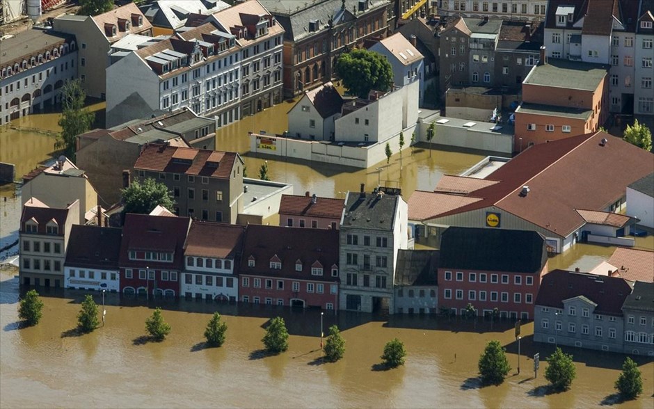 Πλημμύρες - Γερμανία - Μάισεν. Μάισεν, Γερμανία.