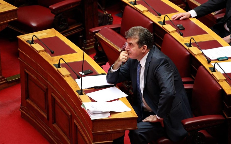 Βουλή; Κοινοβούλιο - Λίστα Λαγκάρντ - Μιχάλης Χρυσοχοΐδης - Ολομέλεια. Υπουργός Μεταφορών: Μιχάλης Χρυσοχοΐδης