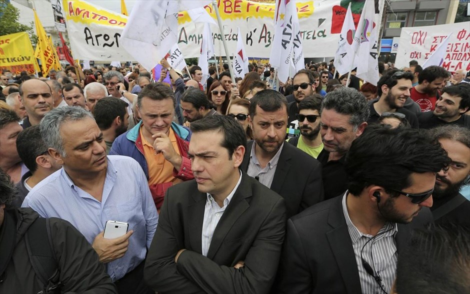 Τσίπρας, συγκεντρωση για την ΕΡΤ. 