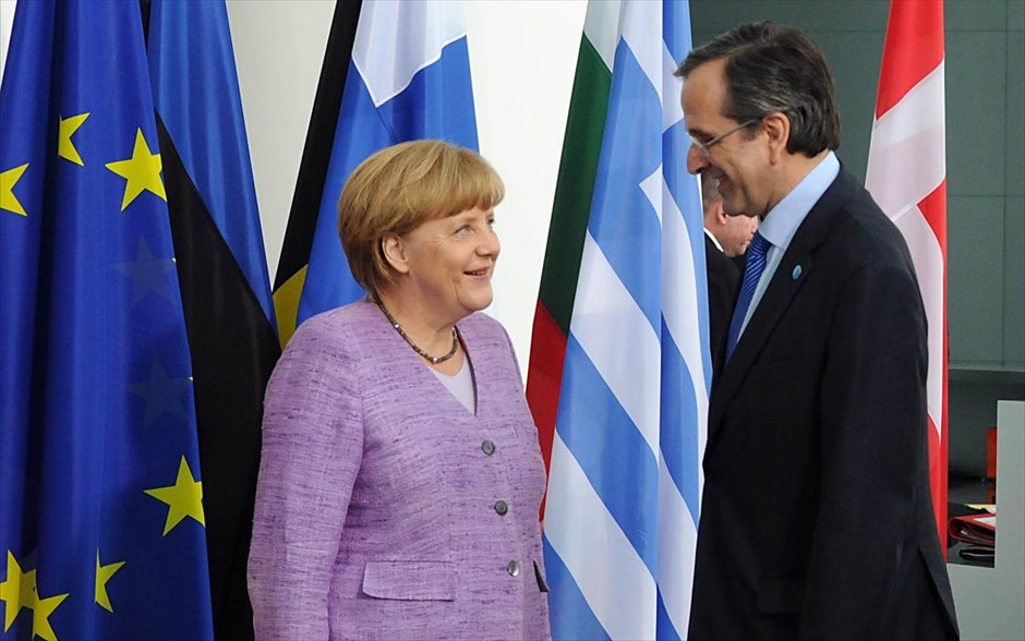 Συνάντηση του Πρωθυπουργού με την Α. Μέρκελ. Ο πρωθυπουργός Αντώνης Σαμαράς και η γερμανίδα καγκελάριος Άγκελα Μέρκελ συναντήθηκαν σήμερα στο Βερολίνο για την καταπολέμηση της ανεργίας των νέων, ιδιαίτερα στον ευρωπαϊκό Νότο. Στη συνάντηση συμμετείχαν αρχηγοί κρατών που αντιμετωπίζουν το μεγαλύτερο πρόβλημα, όπως ο Αντώνης Σαμαράς και ο ισπανός πρωθυπουργός Μαριάνο Ραχόι, αλλά και ο γάλλος πρόεδρος Φρανσουά Ολάντ και ο ιταλός πρωθυπουργός Ενρίκο Λέτα. Παρόντες ήταν ο πρόεδρος της Ε.Ε. Χερμάν βαν Ρομπάι και ο πρόεδρος της Κομισιόν Ζοζέ Μπαρόζο, καθώς η συνάντηση έρχεται λίγο μετά τη Σύνοδο Κορυφής της Ε.Ε., στην κορυφή της οποίας τέθηκαν τα μέτρα για καταπολέμηση της ανεργίας των νέων.