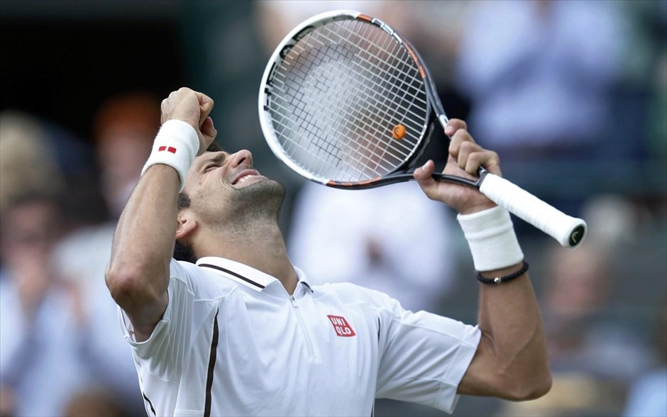Wimbledon: Στα ημιτελικά ο Τζόκοβιτς . Τζόκοβιτς και Χουάν Μάρτιν Ντελ Πότρο αποτελούν το πρώτο ζευγάρι της ημιτελικής φάσης στο φημισμένο αγγλικό τουρνουά Grand Slam του Wimblendon.