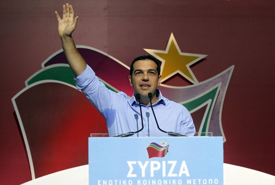 Ομιλία Αλ. Τσίπρα στο 1ο Συνέδριο του ΣΥΡΙΖΑ. Η ακύρωση των μνημονίων και η επαναδιαπραγμάτευση της δανειακής σύμβασης είναι η βάση πάνω στην οποία χτίζουμε τον οδικό χάρτη της εξόδου από τη κρίση, τόνισε ο Αλέξης Τσίπρας κατά την ομιλία του στο 1ο Συνέδριο του ΣΥΡΙΖΑ – ΕΚΜ. Συνεχίζοντας, υπογράμμισε πως η συγκρότηση και η πορεία του ΣΥΡΙΖΑ συνιστά ένα λαμπρό εγχείρημα ισότιμης συνάντησης των μεγάλων ρευμάτων της ιστορικής Αριστεράς.