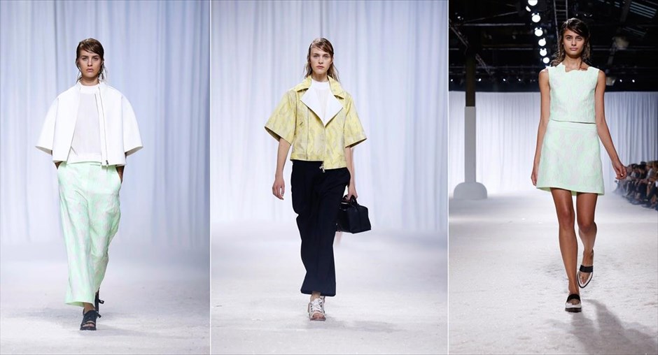 Εβδομάδα Μόδας στη Νέα Υόρκη - 3.1 Phillip Lim. Μοντέλα παρουσιάζουν δημιουργίες από την συλλογή 3.1 Phillip Lim Ανοιξη/Καλοκαίρι 2014, στην Εβδομάδα Μόδας της Νέας Υόρκης.