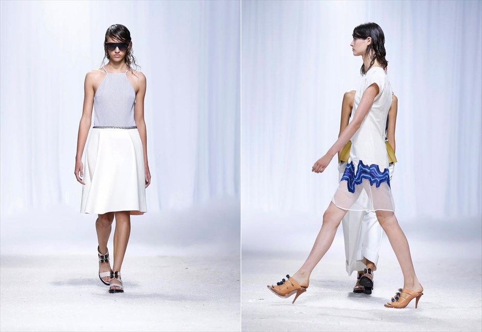 Εβδομάδα Μόδας στη Νέα Υόρκη - 3.1 Phillip Lim. Μοντέλα παρουσιάζουν δημιουργίες από την συλλογή 3.1 Phillip Lim Ανοιξη/Καλοκαίρι 2014, στην Εβδομάδα Μόδας της Νέας Υόρκης.
