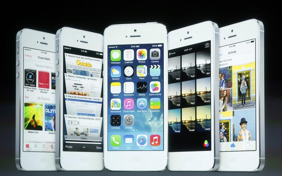 iOS7 - Apple - iPhone. Παρουσιάστηκαν το iOS 7 και τα χαρακτηριστικά του νέου λειτουργικού.