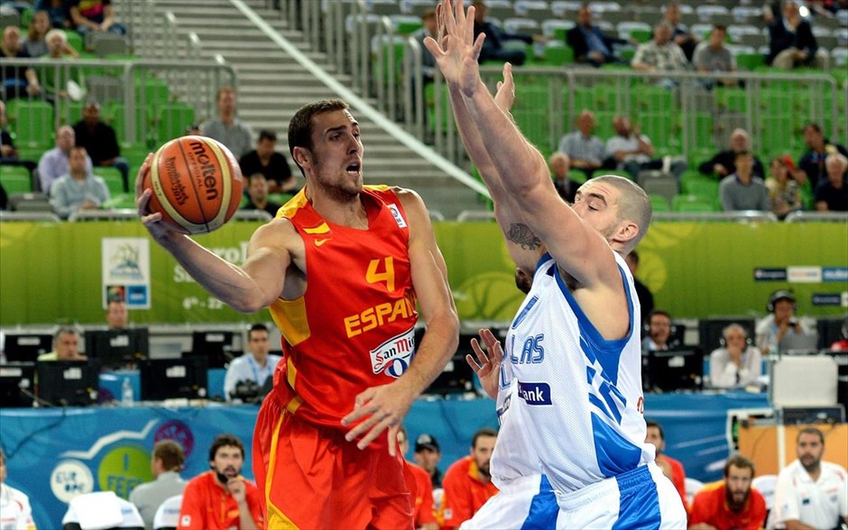 Ευρωμπάσκετ 2013: Ελλάδα - Ισπανία 79-75. 