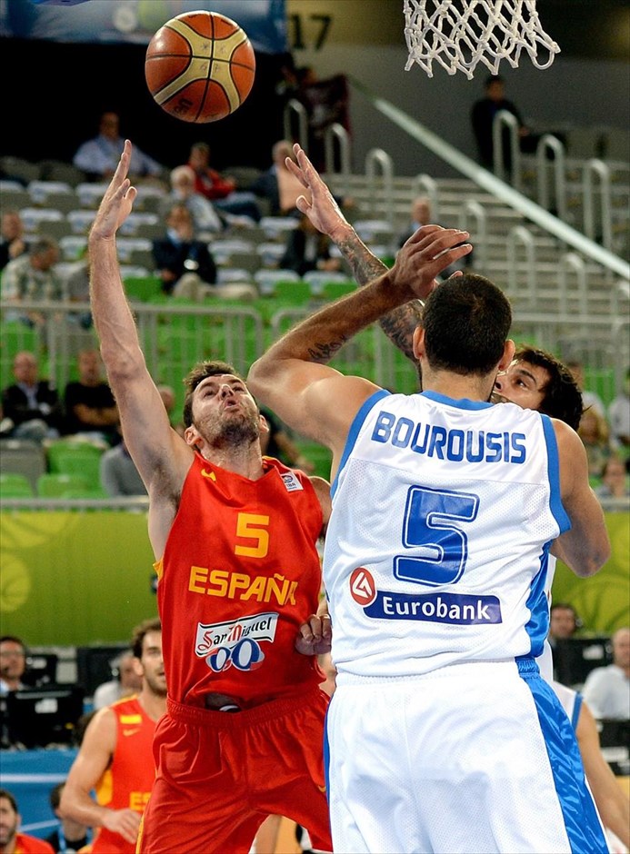Ευρωμπάσκετ 2013: Ελλάδα - Ισπανία 79-75. 