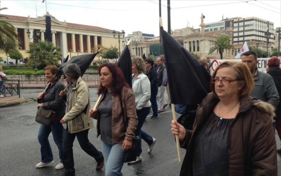 Συλλαλητήριο διαμαρτυρίας για τη διαθεσιμότητα στα Πανεπιστήμια. 
