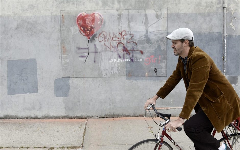 O Banksy κατακτά τη Νέα Υόρκη #4. Γκράφιτι του Βρετανού καλλιτέχνη δρόμου Banksy, στη Νέα Υόρκη, 09 Οκτωβρίου 2013.