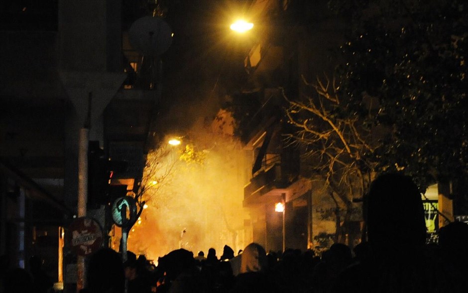 Απογευματινή πορεία για Γρηγορόπουλο - Επεισόδια στα Εξάρχεια #17. 