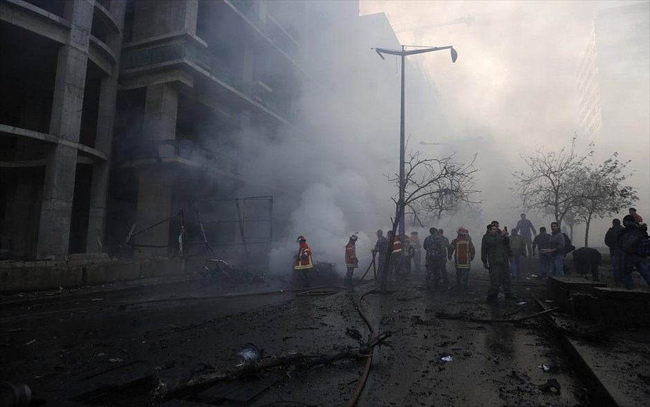 Ισχυρή έκρηξη στη Βηρυτό - Λίβανος. 