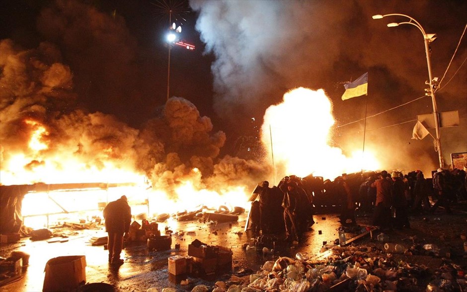 Ουκρανία - Κίεβο - Διαδηλώσεις. 