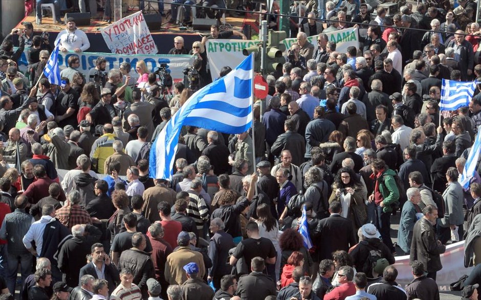 Παναγροτικό συλλαλητήριο - Αθήνα - Αγρότες. Αγρότες απ