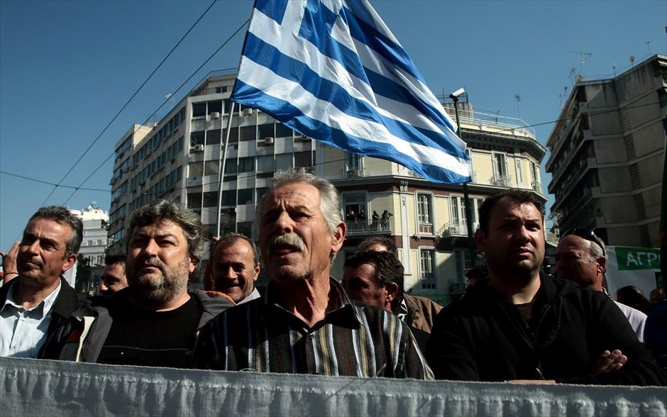 Παναγροτικό συλλαλητήριο - Αθήνα - Αγρότες. Αγρότες απ