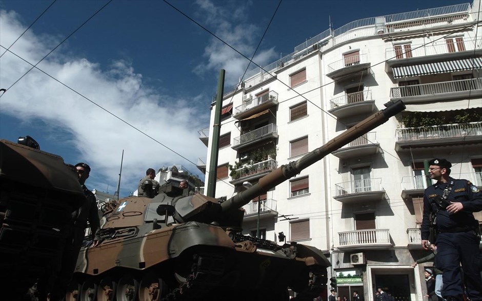 Στρατιωτική παρέλαση 25ης Μαρτίου 2014. 