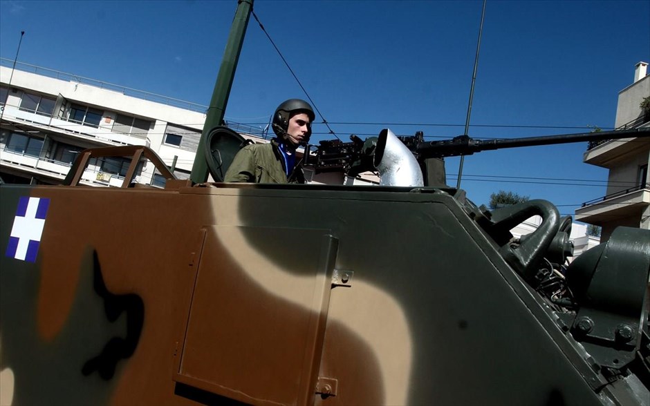 Στρατιωτική παρέλαση 25ης Μαρτίου 2014. 