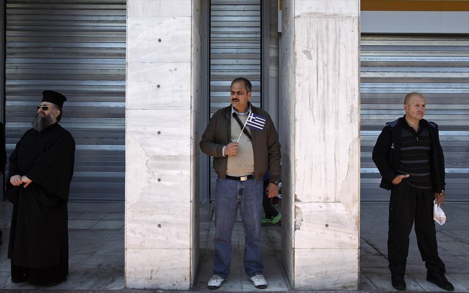 Στρατιωτική παρέλαση 25ης Μαρτίου 2014. 