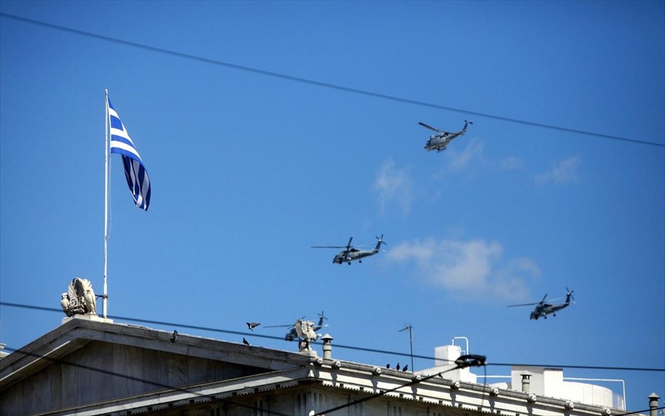 Στρατιωτική παρέλαση 25ης Μαρτίου 2014. 