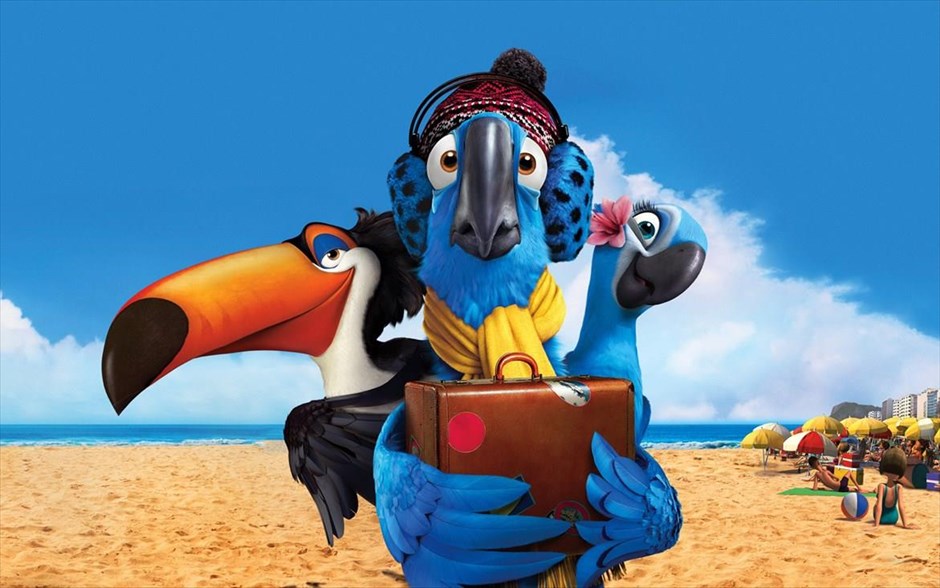«Rio 2». H αξιολάτρευτη φτερωτή οικογένεια επιστρέφει με περισσότερα μέλη στη διασκεδαστική περιπέτεια κινουμένων σχεδίων του Κάρλος Σαλντάνα «Rio 2».