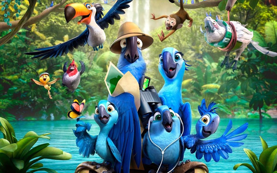 «Rio 2». H αξιολάτρευτη φτερωτή οικογένεια επιστρέφει με περισσότερα μέλη στη διασκεδαστική περιπέτεια κινουμένων σχεδίων του Κάρλος Σαλντάνα «Rio 2».