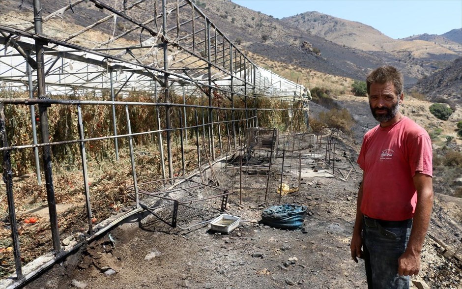Πυρκαγιά στο Αντισκάρι Ηρακλείου. 