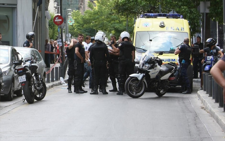 Σύλληψη του Ν. Μαζιώτη στο Μοναστηράκι. 