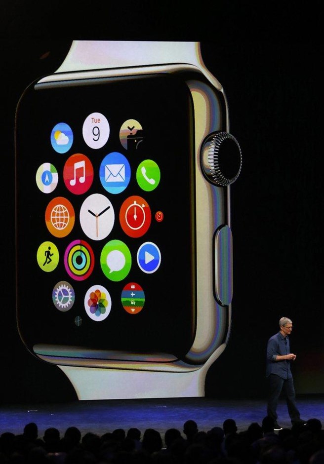 Η παρουσίαση του νέου iPhone 6 - Apple watch. To εντυπωσιακό Apple Watch .