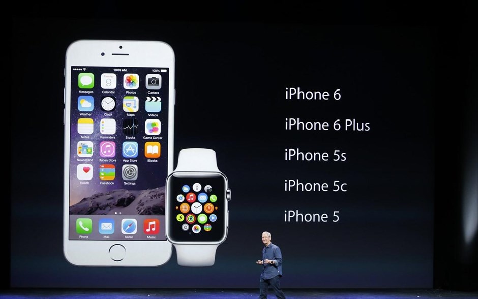 Η παρουσίαση του νέου iPhone 6 - Apple watch. 