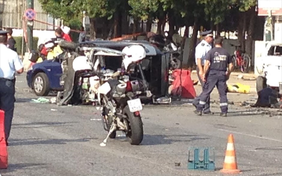 Σοβαρό τροχαίο στην Π. Ράλλη. 