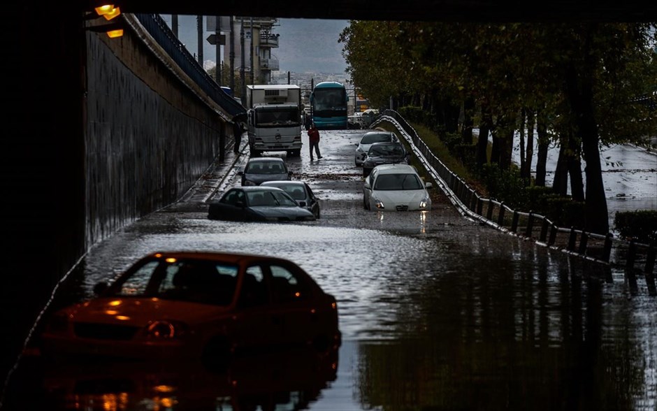 Κακοκαιρία - πλημμύρες - Αθήνα. 