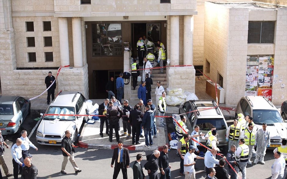 Ιερουσαλήμ: Αιματηρή επίθεση Παλαιστινίων σε συναγωγή. 