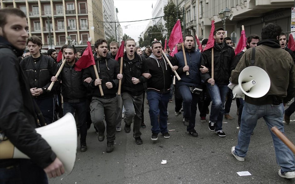 Απεργία ΓΣΕΕ - ΑΔΕΔΥ - Πορεία. 