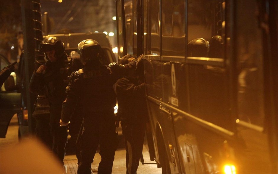 Επεισόδια στα Εξάρχεια. Σε προσαγωγές προχώρησε η αστυνομία.