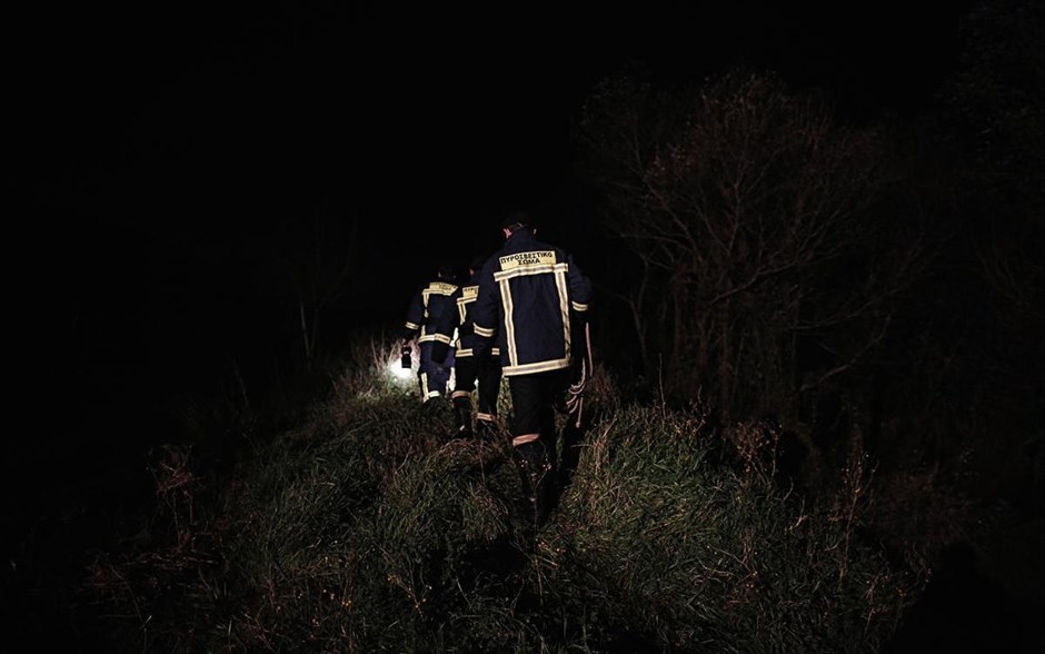 Επιχείρηση διάσωσης στη Νέα Φιλαδέλφεια Θεσσαλονίκης. 