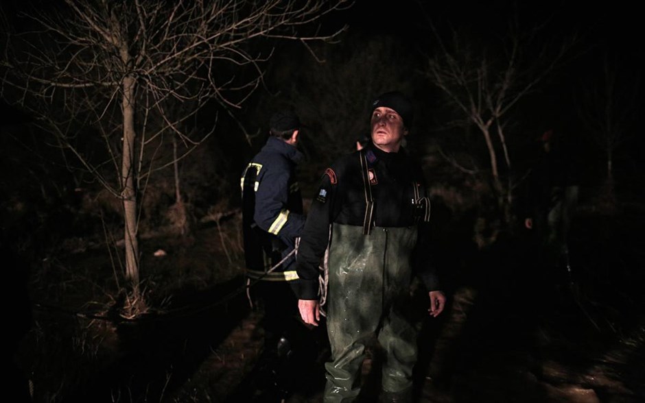 Επιχείρηση διάσωσης στη Νέα Φιλαδέλφεια Θεσσαλονίκης. 