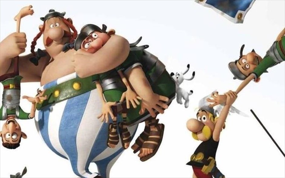 «Αστερίξ: Η κατοικία των θεών» (3D). «Αστερίξ: Η κατοικία των θεών: Βασισμένη στον δέκατο έβδομο τόμο της σειράς των δημοφιλών κόμικς σε σενάριο του Ρενέ Γκοσινί και εικονογράφηση του Αλμπέρ Ουντερζό, η κωμωδία των Αλεξάντρ Αστιέ και Λουί Κλισί είναι η πρώτη τρισδιάστατη ταινία κινουμένων σχεδίων «Αστερίξ».