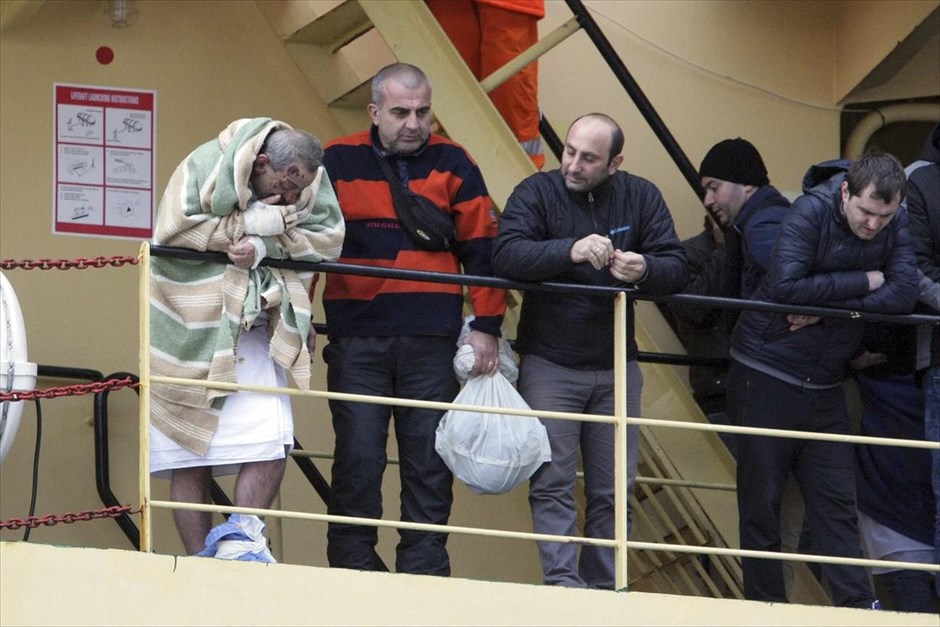Επιχείρηση για τη διάσωση των επιβατών του πλοίου Νorman Αtlantic. 