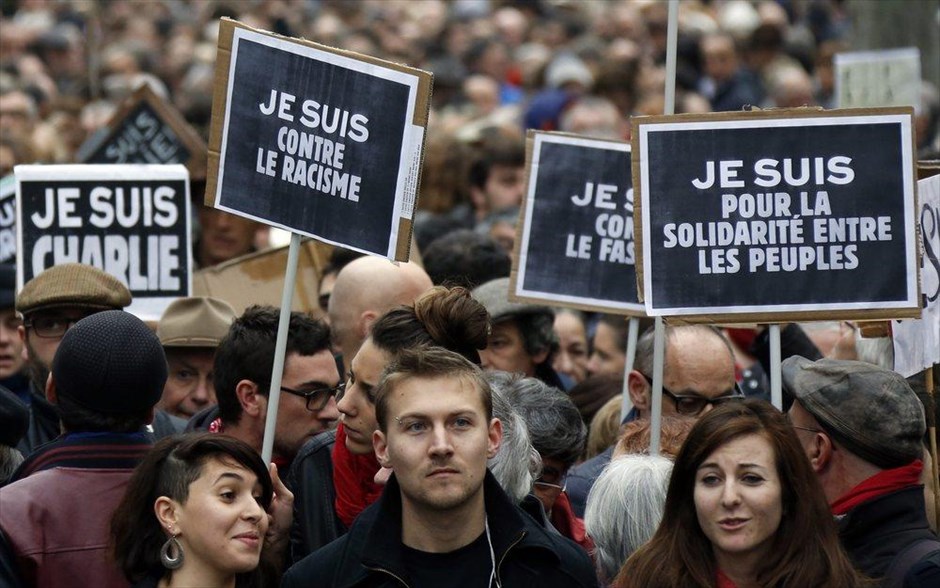 Γαλλία - Διαδήλωση - Charlie Hebdo. Τουλούζη.