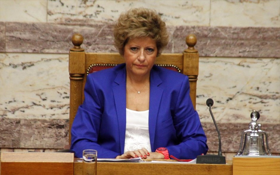 Μαρία Κόλλια Τσαρουχά - Κυβέρνηση Τσίπρα - Υφυπουργός Μακεδονίας Θράκης. Υφυπουργός Μακεδονίας Θράκης η Μαρία Κολλια Τσαρουχά