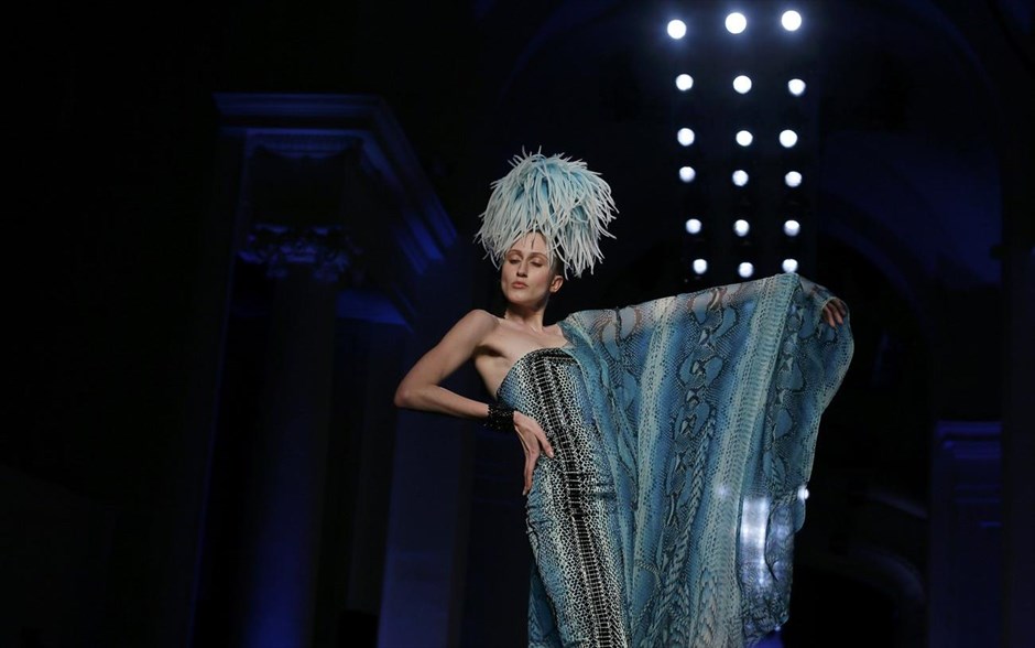 Παρίσι - Εβδομάδα Μόδας. Jean Paul Gaultier / Haute Couture Spring Summer 2015.