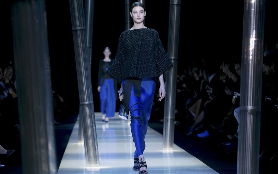 Παρίσι - Εβδομάδα Μόδας. Giorgio Armani / Haute Couture Spring Summer 2015.