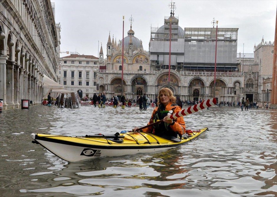High water in Venice. 