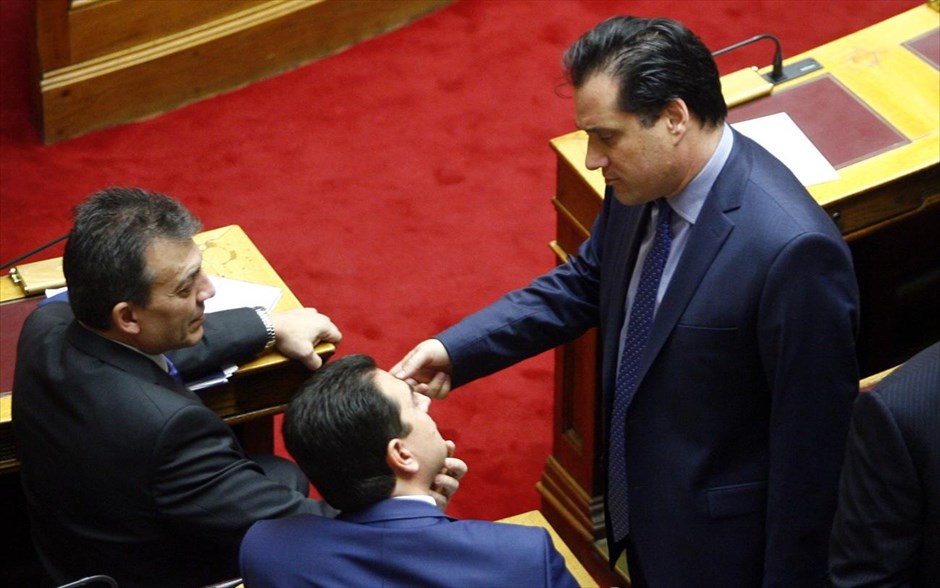Βουλή - Ορκωμοσία - Βρούτσης - Γεωργιάδης . 