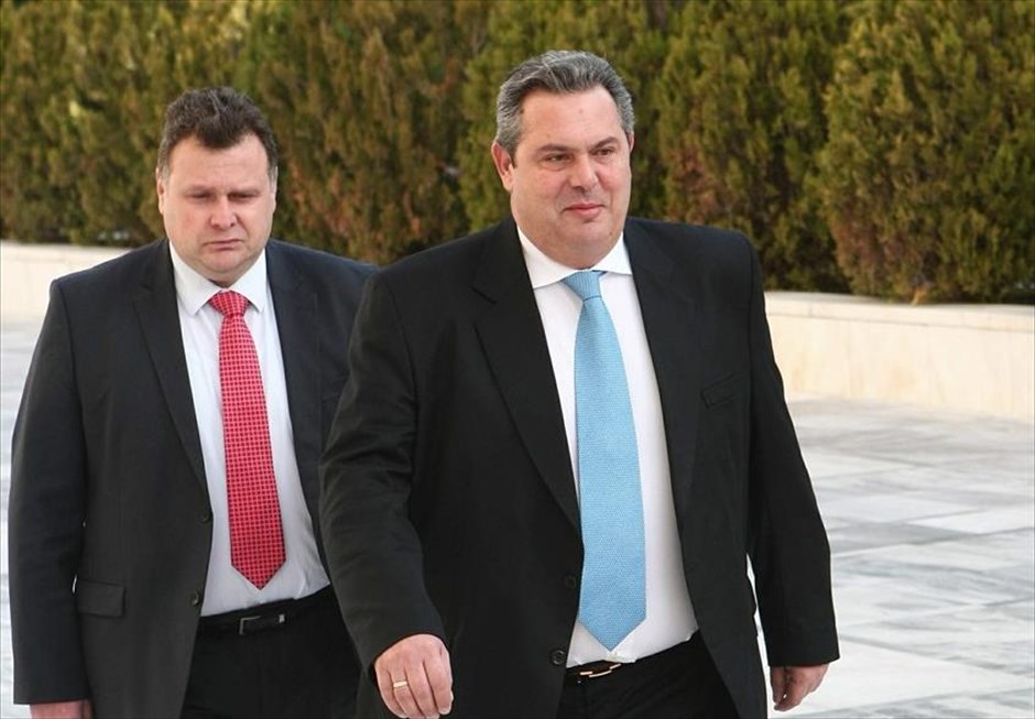 Βουλή - Ορκωμοσία - Καμμένος . Ο πρόεδρος των Ανεξάρτητων Ελλήνων Πάνος Καμμένος.